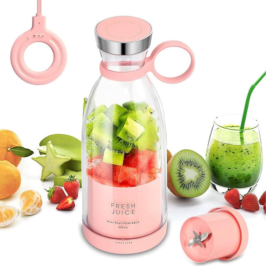 Electric Portable Mini Juicer Bottle | Wireless Personal Size Juicer Blender