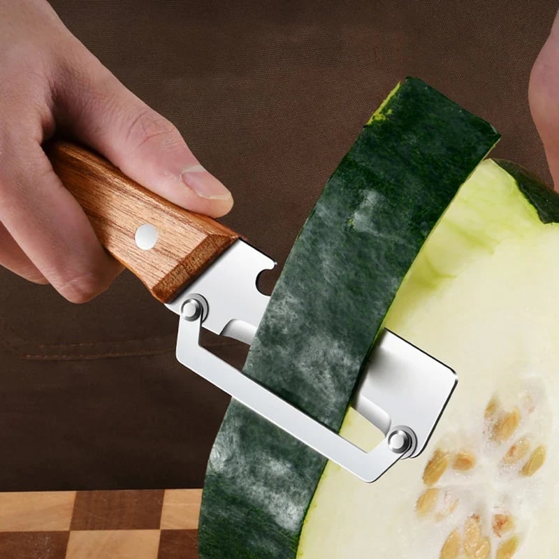 2-in-1 Wooden Kitchen Peeler | Fruit & Vegetable Peeler | Pack of 2