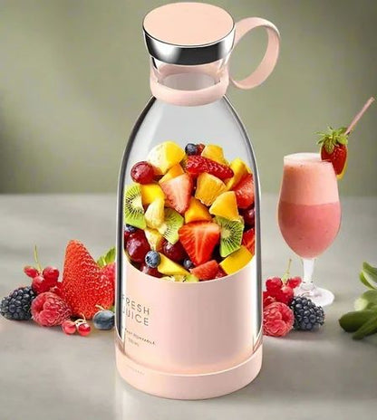 Electric Portable Mini Juicer Bottle | Wireless Personal Size Juicer Blender